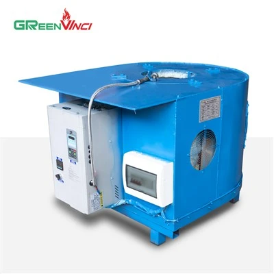 Cuptor cu inducție de 80 kg Cuptor de dimensiuni mai mici